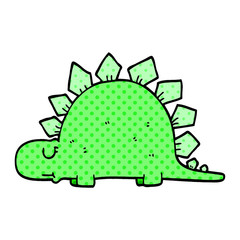 cartoon doodle prehistoric dinosaur