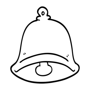 recommend clip art: line drawing cartoon ringing bell