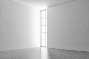 large luxury modern bright interiors Living room illustration 3D rendering computer digitally generated image