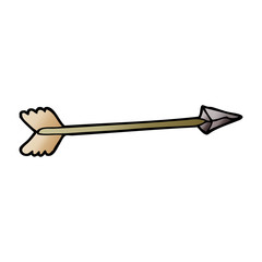 cartoon doodle arrow