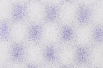 Spongy foamed rubber