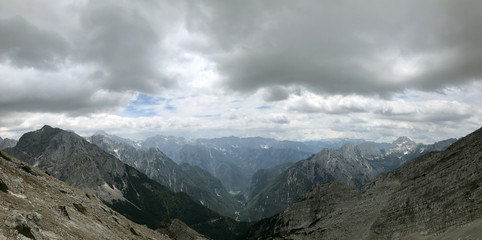 Fototapeta na wymiar Julian Alps, Slovenia - landscape