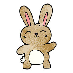 cartoon doodle cute bunny