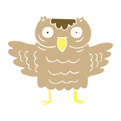 cartoon doodle funny owl