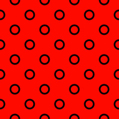Simple seamless circle pattern