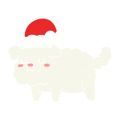cute christmas dog