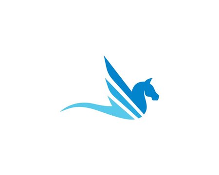 Pegasus logo illustration