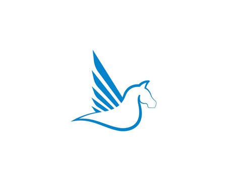 Pegasus logo illustration
