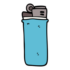 cartoon doodle disposable lighter