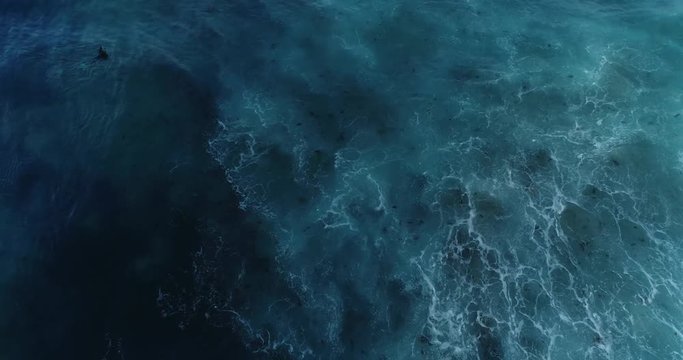 wave pattern from overhead