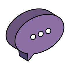 speech bubble message icon