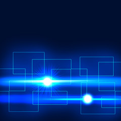 放射光　閃光　発光　光線　サイエンス　創造