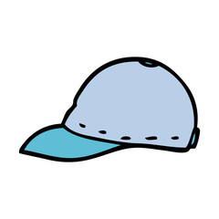 cartoon doodle cap