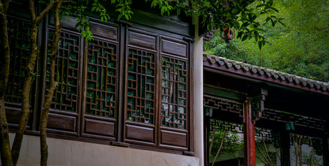 Obraz premium Captured in Hangzhou Xixi Wetland scenery
