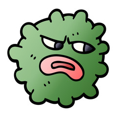cartoon doodle funny germ