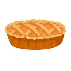 delicious apple pie icon