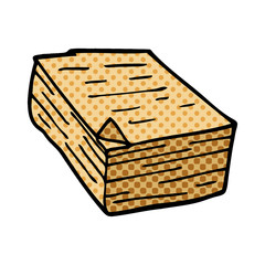 cartoon doodle pile of paper