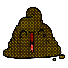 cartoon doodle poop