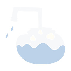 cartoon doodle science experiment