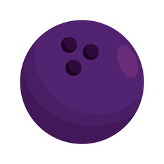 bowling ball sport icon