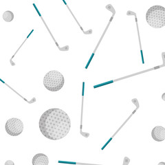 golf balls and sticks patterns