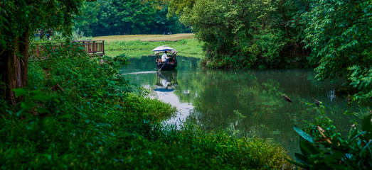 Captured in Hangzhou Xixi Wetland scenery
