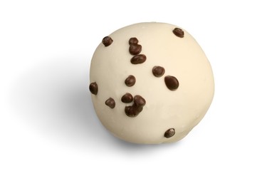 White chocolate candy / praline / truffle