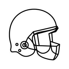 american football helmet icon