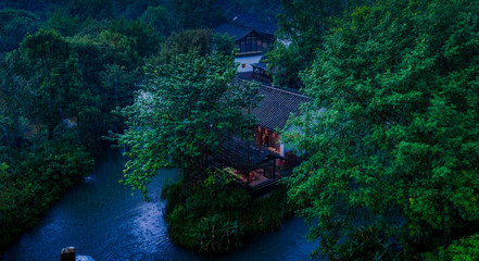 Captured in Hangzhou Xixi Wetland scenery