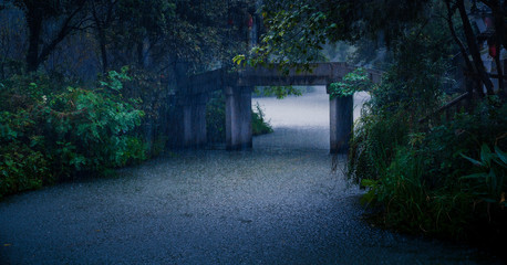 Captured in Hangzhou Xixi Wetland scenery