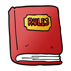 cartoon doodle rule book