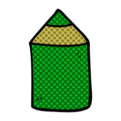 cartoon doodle colored pencil