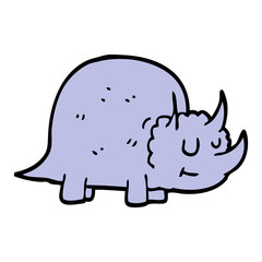cartoon doodle prehistoric dinosaur
