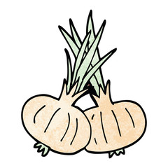 cartoon doodle onion