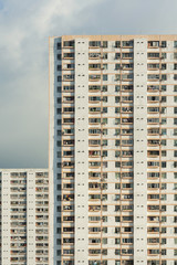 Fototapeta premium Public Estate in Hong Kong