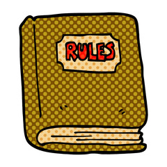 cartoon doodle rule book