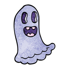 cartoon doodle spooky ghost