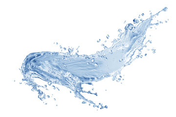 Water,water splash isolated on white background