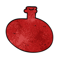 cartoon doodle big old jug