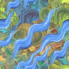 Abstract picturesque painting background with vivid brushstroke and artistic brushes textures. Grunge oil and 
acrylic modern artwork. Design composition for creative purposes