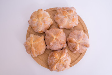 Tradicional Pan de Muerto Mexico