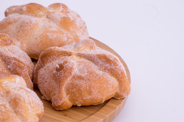Tradicional Pan de Muerto Mexico
