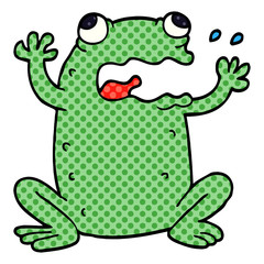 cartoon doodle crazy frog