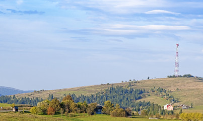 mobile phone telecommunication tower