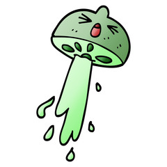 cartoon doodle citrus fruit