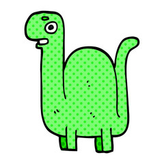 cartoon doodle prehistoric dinosaur