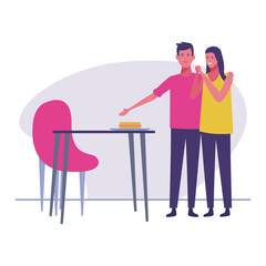 young people sharing free time