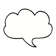 cartoon doodle expression bubble