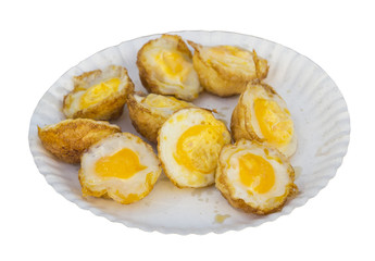 Fried Quail Eggs