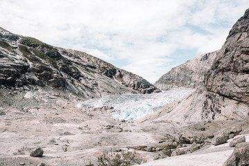 Fototapeta na wymiar Norwegian Glacier Hike